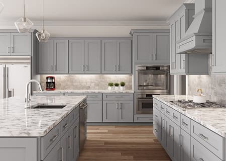 AB Kitchen Lait Grey Shaker