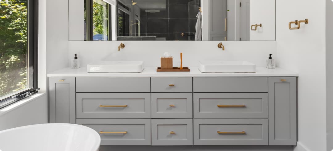 Assembled Bathroom Cabinets